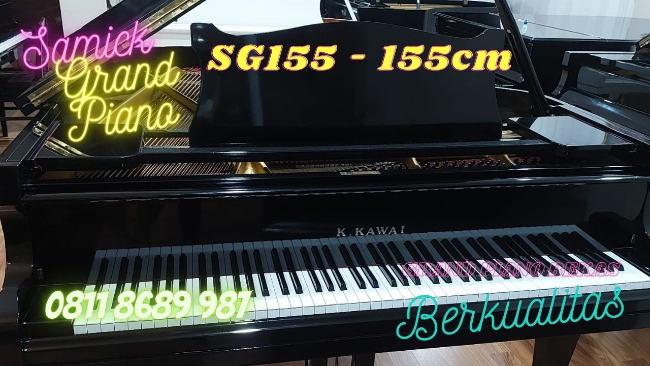 Jual Grand Piano Bekas Samick SG155