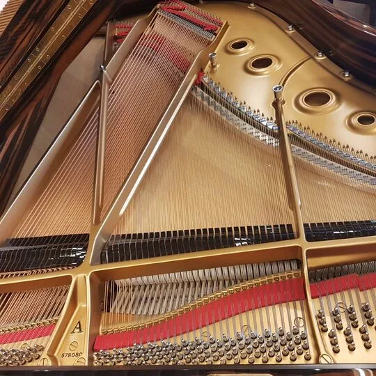 Detail soundboard Grand Piano Steinway & Sons Type A