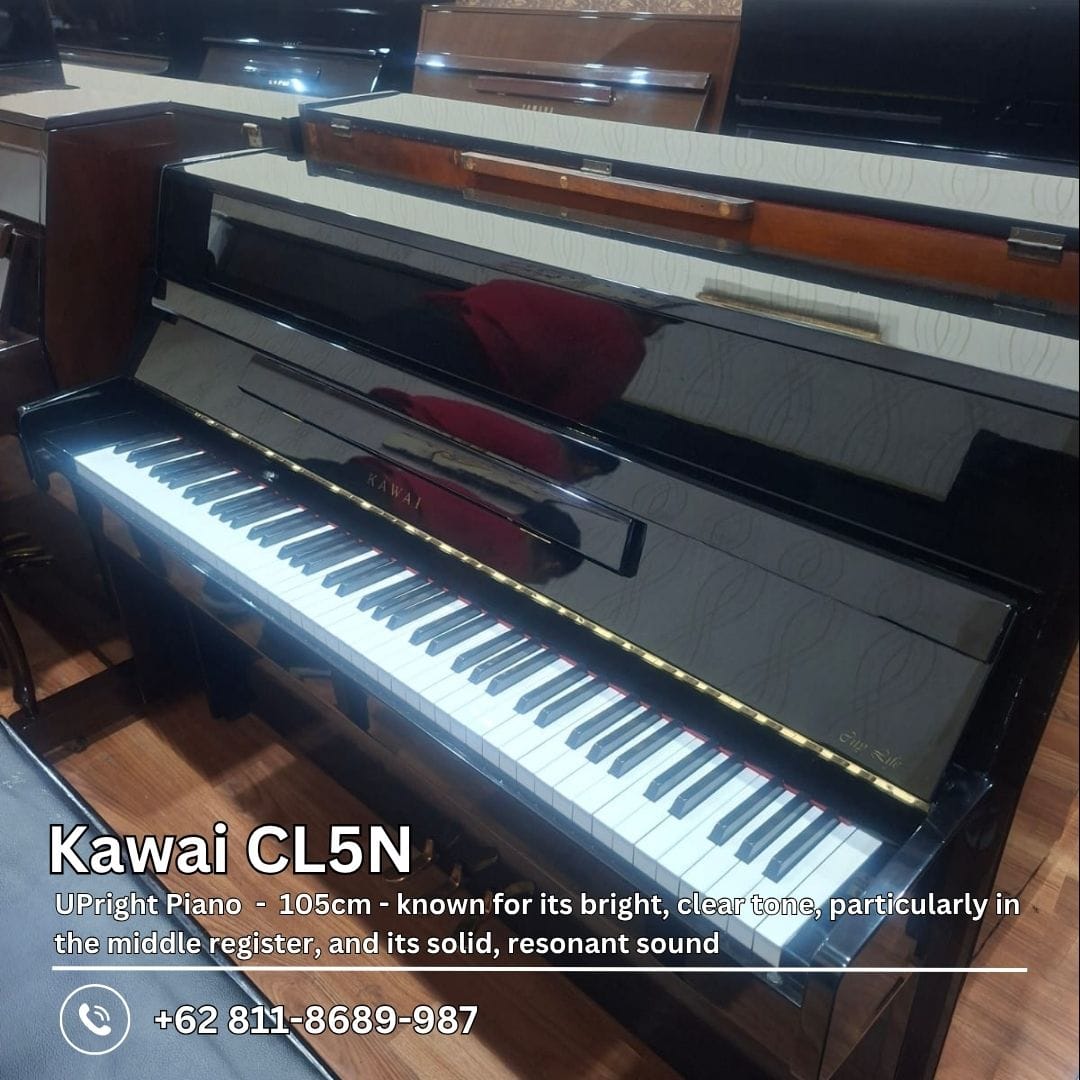 Jual Piano Bekas Kawai CL5N: Keanggunan Suara dalam Sentuhan Klasik