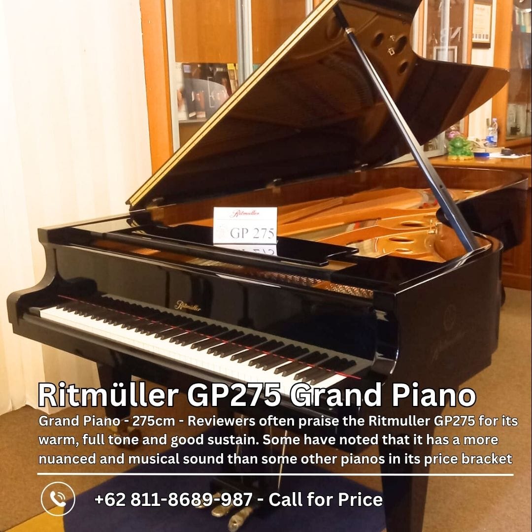 Ritmüller GP275 Grand Piano: Mahakarya Piano
