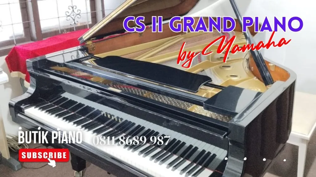 Yamaha CS II Grand Piano polished ebony di Butik Piano