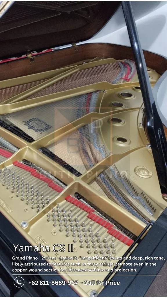 Yamaha CS II Grand Piano detail