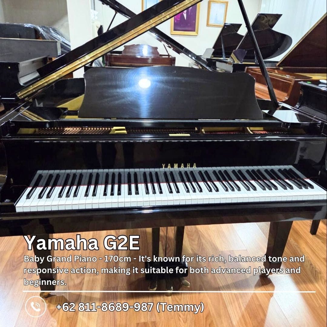 Yamaha G2E Grand Piano – Sentuhan Elegan dan Kualitas Terbaik untuk Para Pencinta Musik