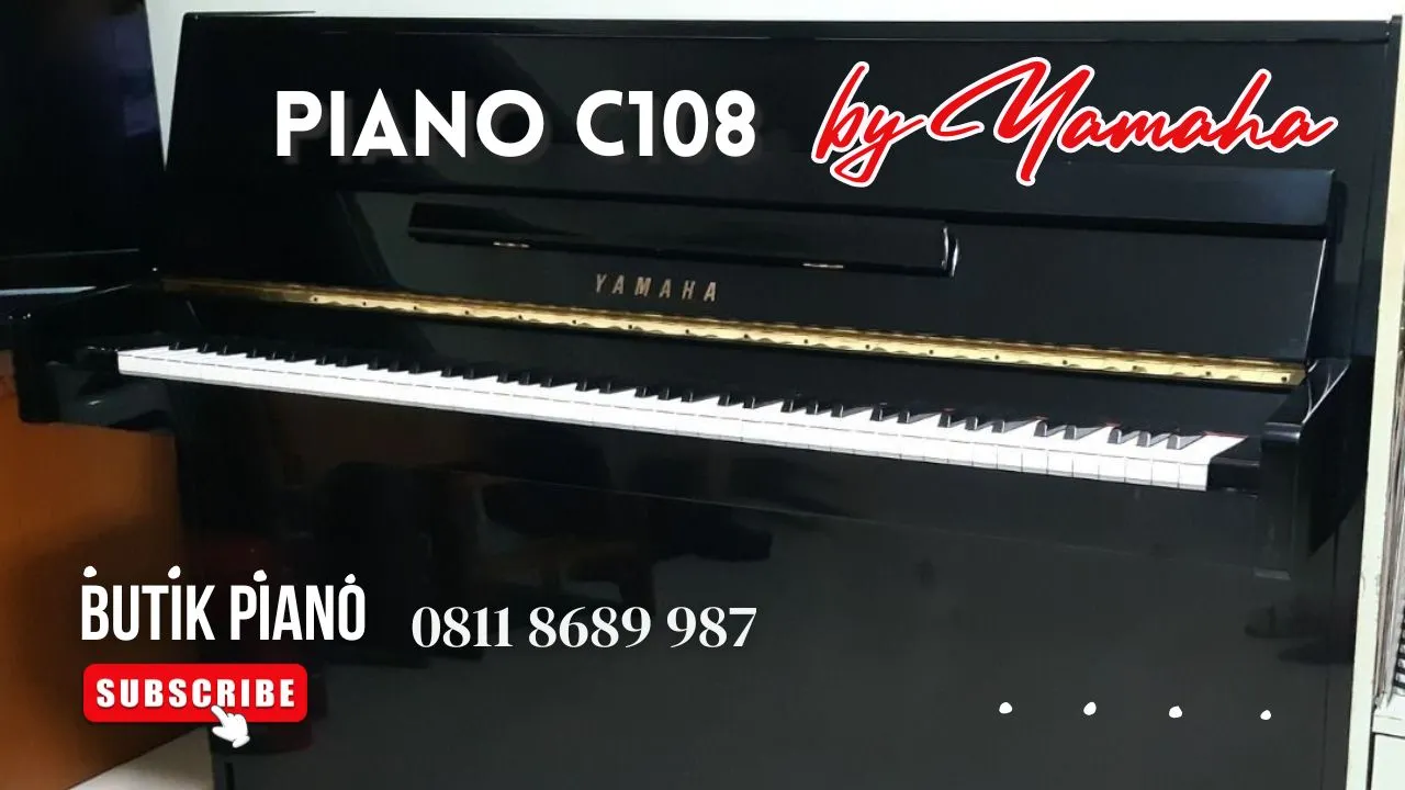 Piano Bekas Yamaha C108