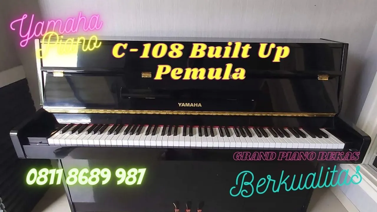 Piano Bekas Yamaha C108
