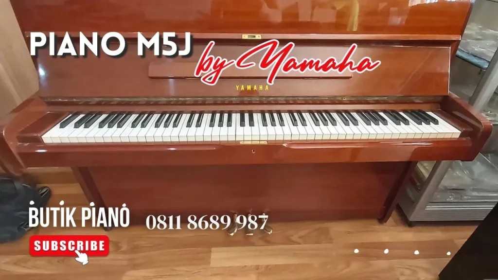 Jual Piano Bekas Yamaha M5 Coklat
