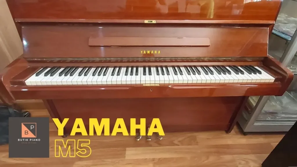 Jual Piano Bekas Yamaha M5 Coklat