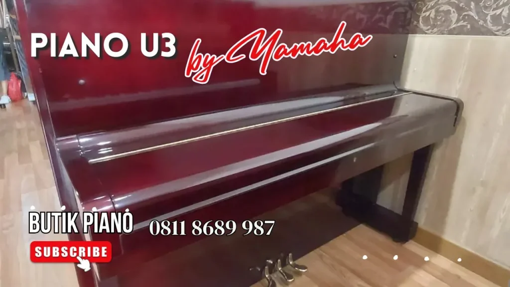 Jual Piano Bekas Yamaha U3 Coklat