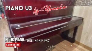 Jual Piano Bekas Yamaha U3 Coklat