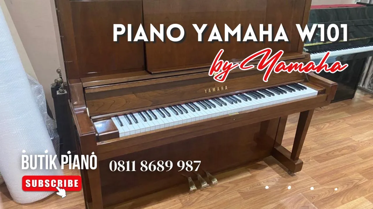 Jual Piano Bekas Yamaha W101