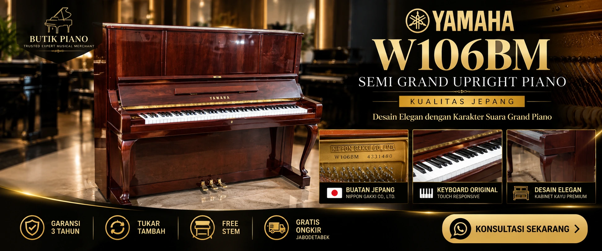 Yamaha W106BM